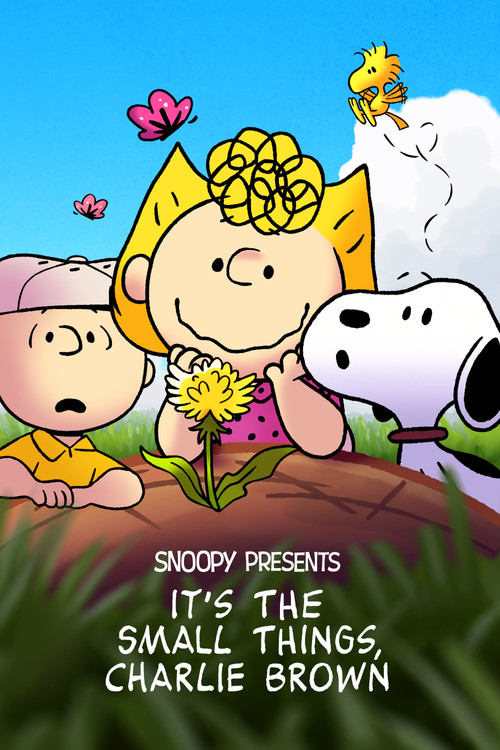 Snoopy Presents - It's The Small Things, Charlie Brown poster